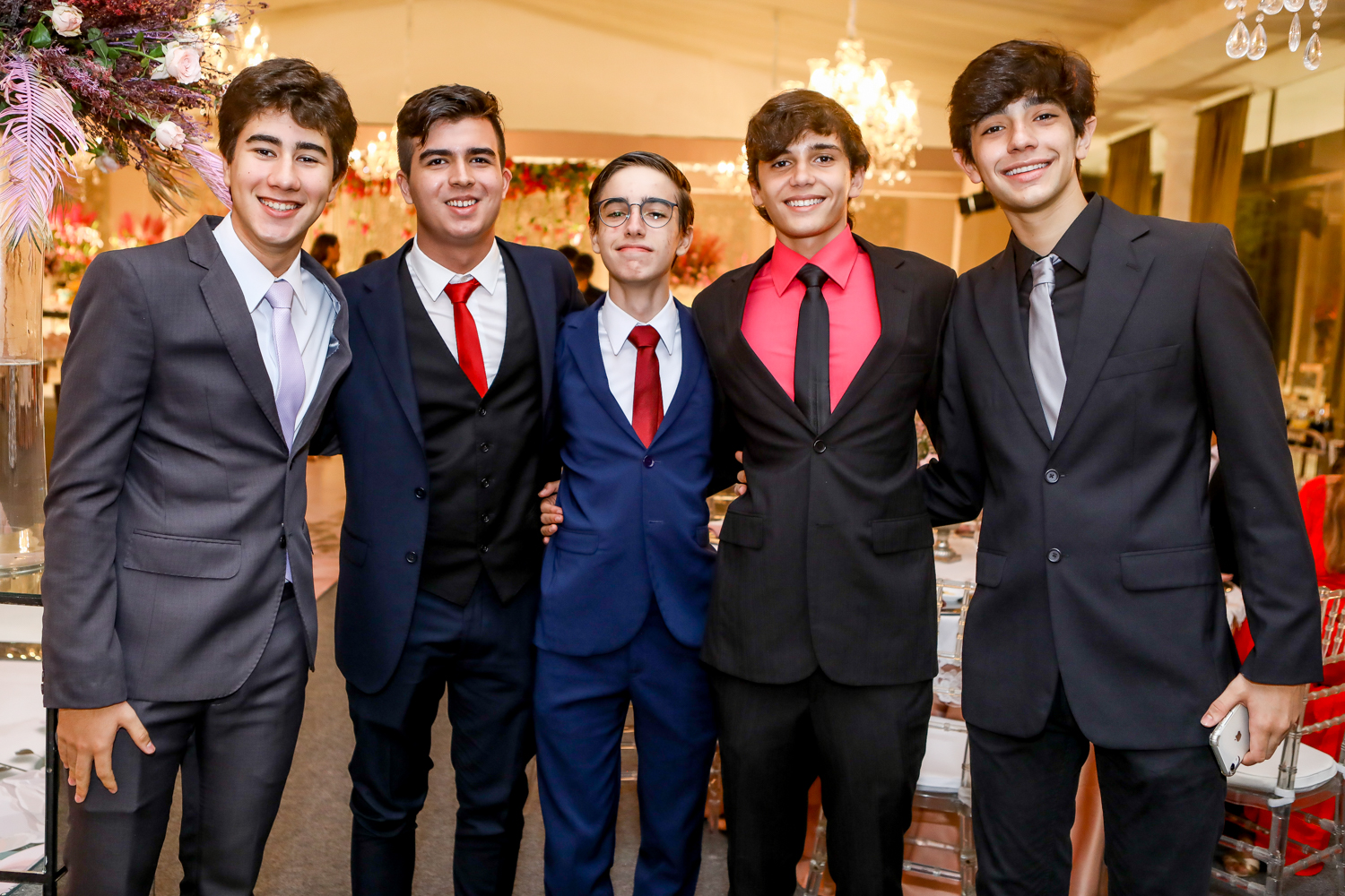 Gabriel Aquino, Davi Holanda, Henrique Lenze, Pietro Mella E Rafael Emidio