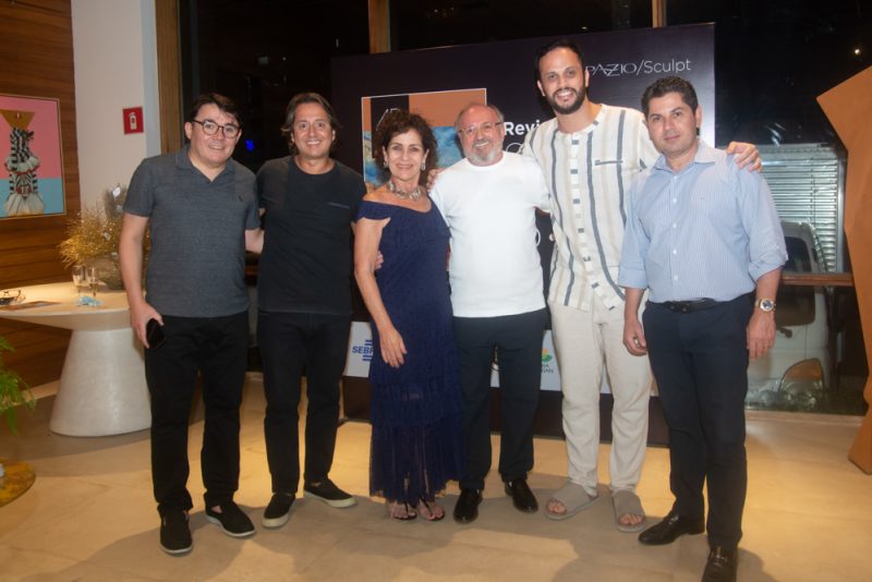 Junior Gomes, Rodrigo Parente, Lilia Quinderé, Vando Figueiredo, Danillo Lima E Pompeu Vasconcelos