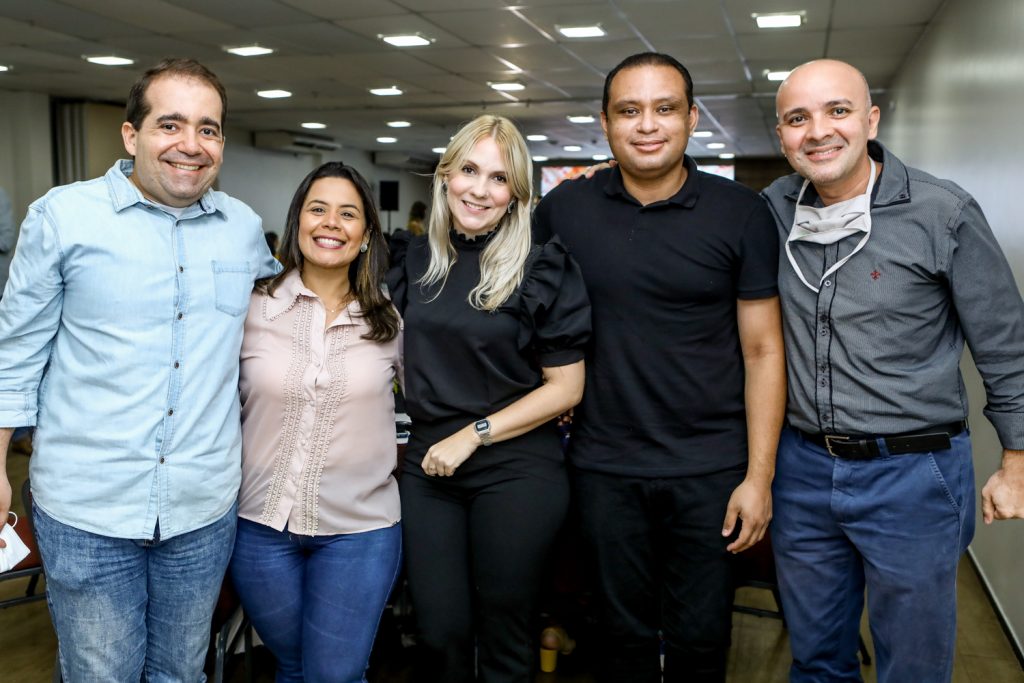 Leonardo Araripe, Ticiane Costa, Carlina Morais, Junior Rodrigues E Rodrigo Lins