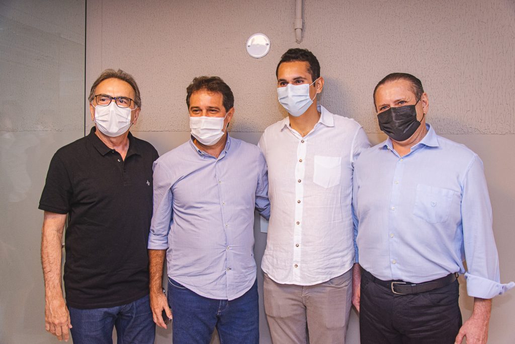 Leonidas Cristino, Evandro Leitao, Domingos Neto E Domingos Filho