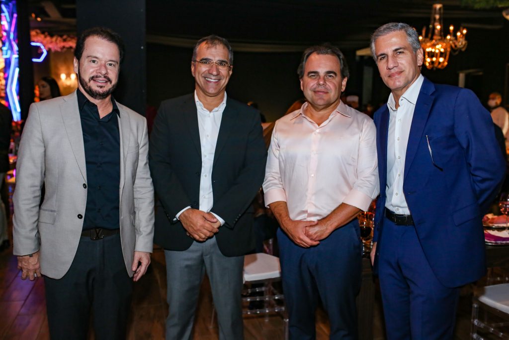 Lisandro Fujita , Eduardo Novaes, Gentil Linhares E Adolfo Bichucher