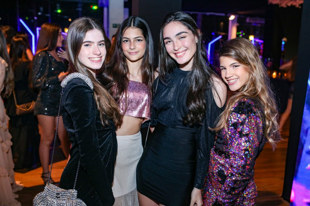 Melissa Macedo, Mirela Lima, Rafaela Quinderé E Julia Marinho