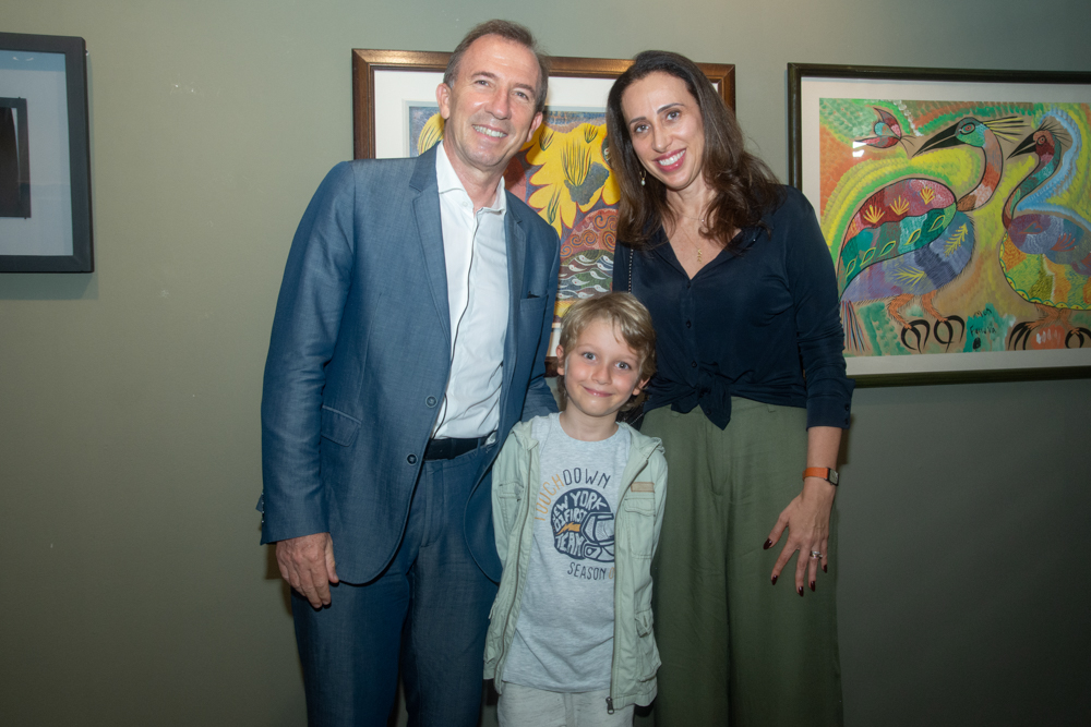 Philippe Godefroit, Lucas Martinez Godefroid E Ellen Godefroid