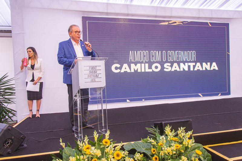 Almoço com o Governador - Camilo Santana faz balanço de sua gestão em almoço na Fiec