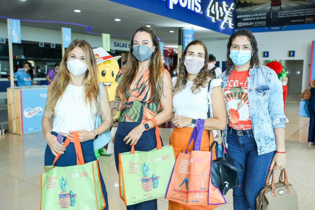 Ana Paula Falcão,aline Nunes, Vivian Cavalcante E Emiliane Santos