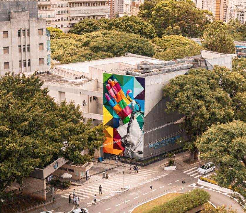 Celebrando os 468 anos de São Paulo, Eduardo Kobra presenteia a cidade com novo mural