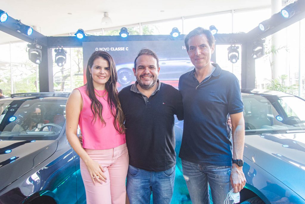 Lia Viveiros, Marcos Viveiros E Leo Alcantara