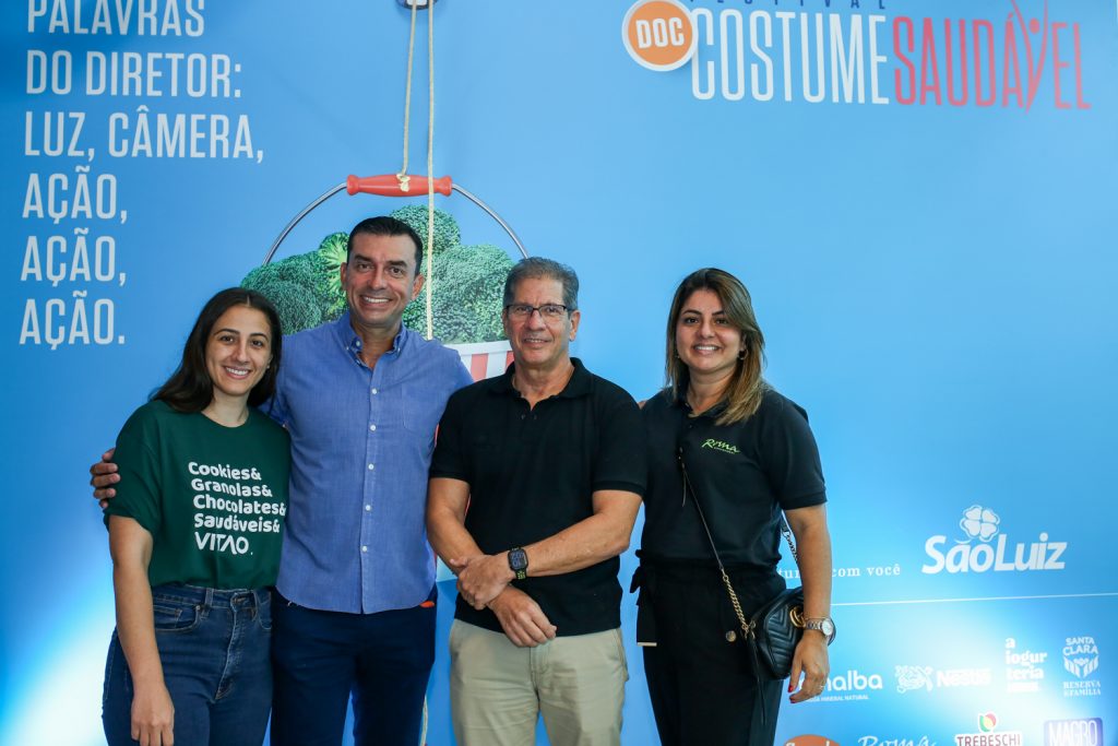 Marina Cury,cesar Roma, Severino Ramalho E Carla Roma