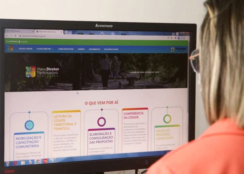 Prefeitura de Fortaleza lança site interativo para a revisão do Plano Diretor