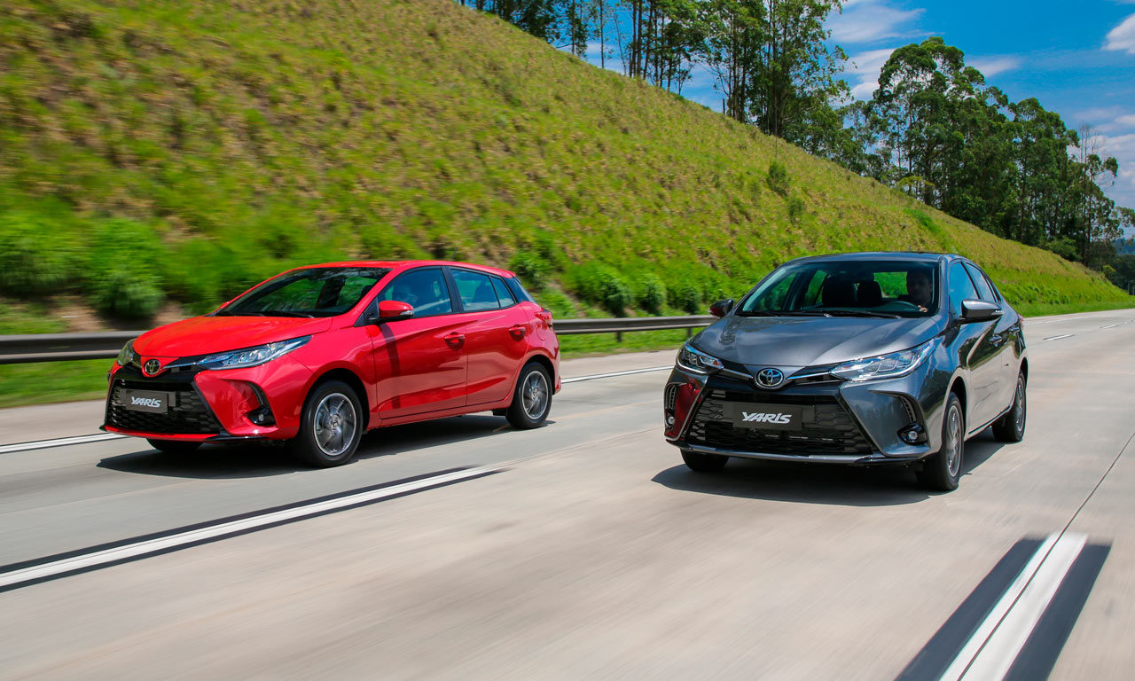 Toyota Yaris 2023 estreia novo visual e está prestes a chegar na Newland