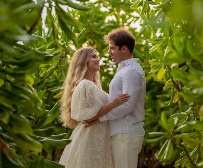 Beatriz e Marcio Parahyba estão à espera de seu primeiro baby