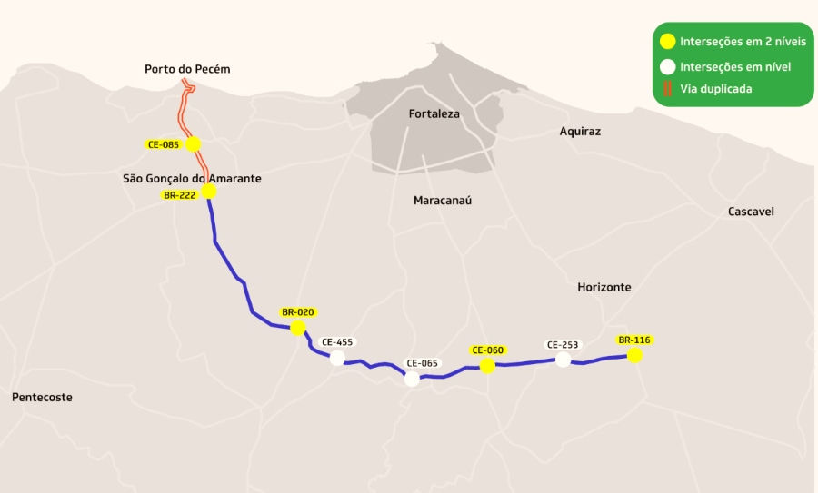 Seinfra convoca para audiência pública sobre concessão do Arco Metropolitano