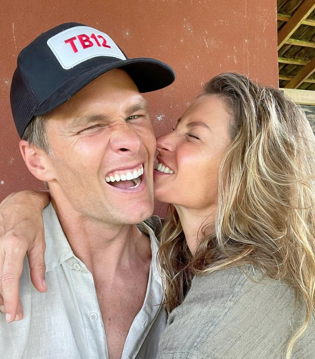 Gisele Bündchen presenteia Tom Brady com árvore no Valentine’s Day