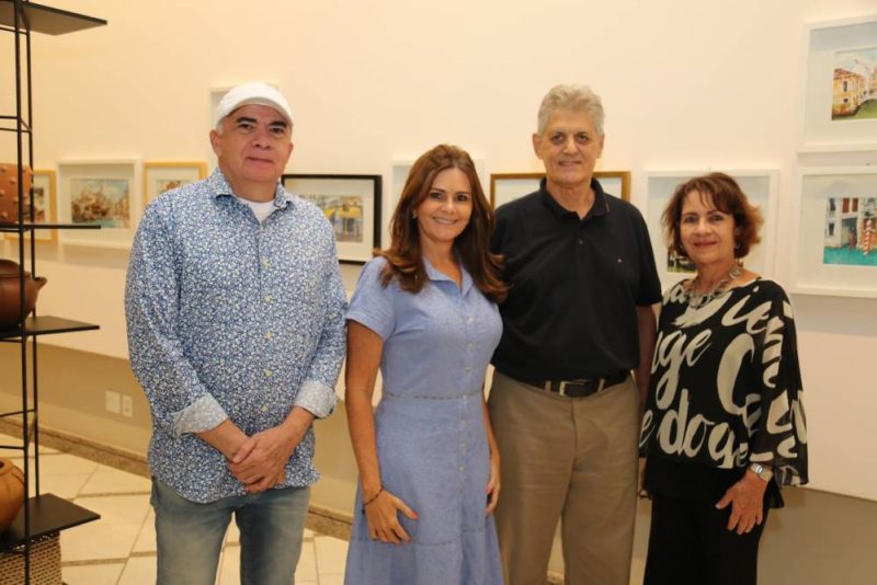 Arte - Em clima de felicidade, Espaço Cultural Ana Amélia recebe duas novas exposições