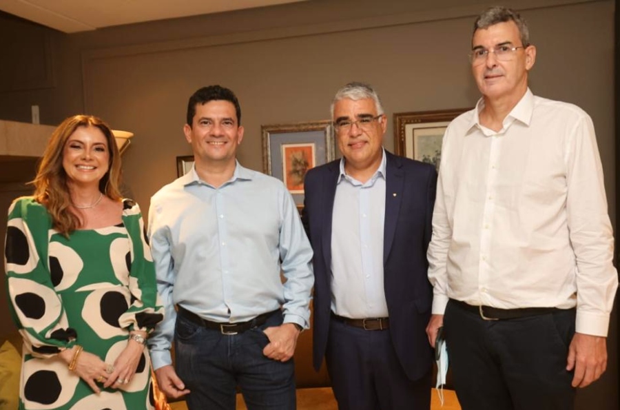 Emília Buarque reúne empresários e políticos em jantar para Sérgio Moro