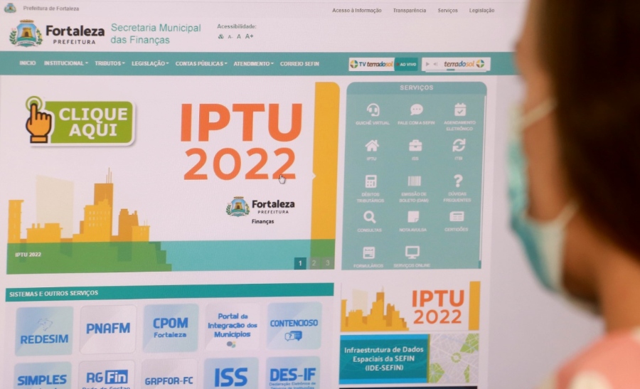 Prefeitura de Fortaleza alerta que IPTU com 8% de desconto vencerá no dia 7