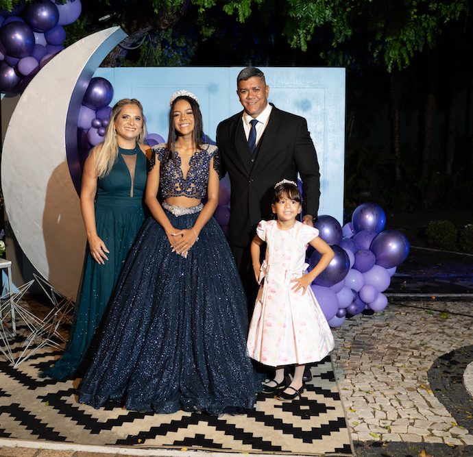 Jocy, Giovanna, Geovanne E Giulia Helena Jinkings