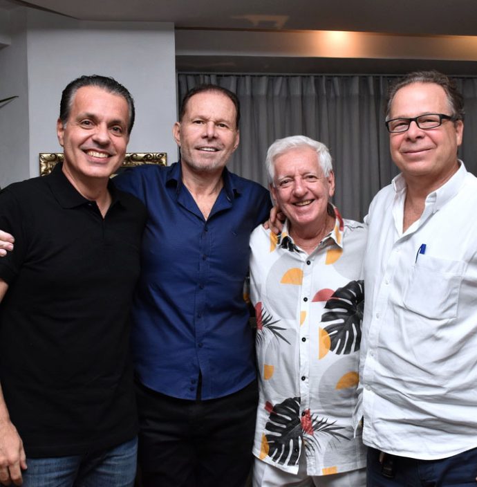 Léo Dalólio,julinho Ventura,fernando Dallolio, E Francisco Ventura