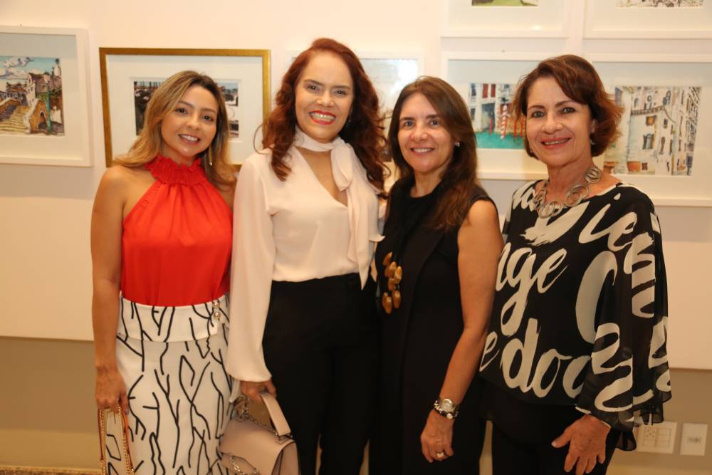 Luzimeire, Claudia Alexandre, Tania Vasconcelos E Lilia Quinderé
