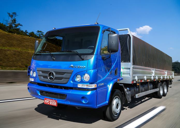 Família Accelo supera marco de 80.000 caminhões vendidos no Brasil