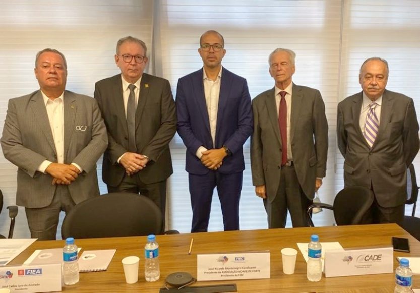 Ricardo Cavalcante promove a primeira reunião da ANF de 2022, contando com a participação do presidente do Cade