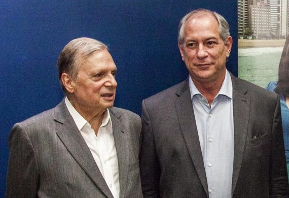 Tasso Jereissati e Ciro Gomes