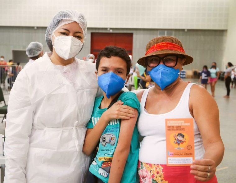 Prefeitura de Fortaleza realiza nova repescagem para vacinação de crianças
