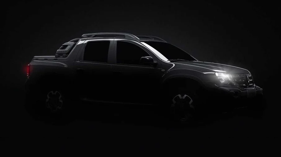 Cheia de mistério, Renault solta teaser da nova picape Oroch