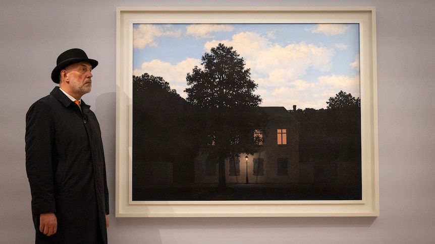 Quadro de René Magritte bate recorde de venda em leilão