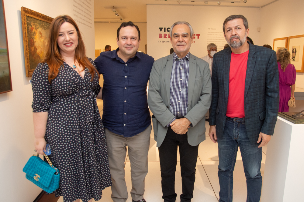 Aline Barroso, Igor Queiroz, Max Perlingeiro E Élcio Batista