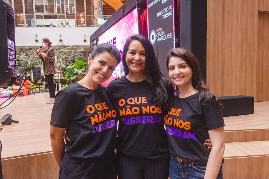 Aline Ferreira, Rosimeire Matos E Marrie Ferreira