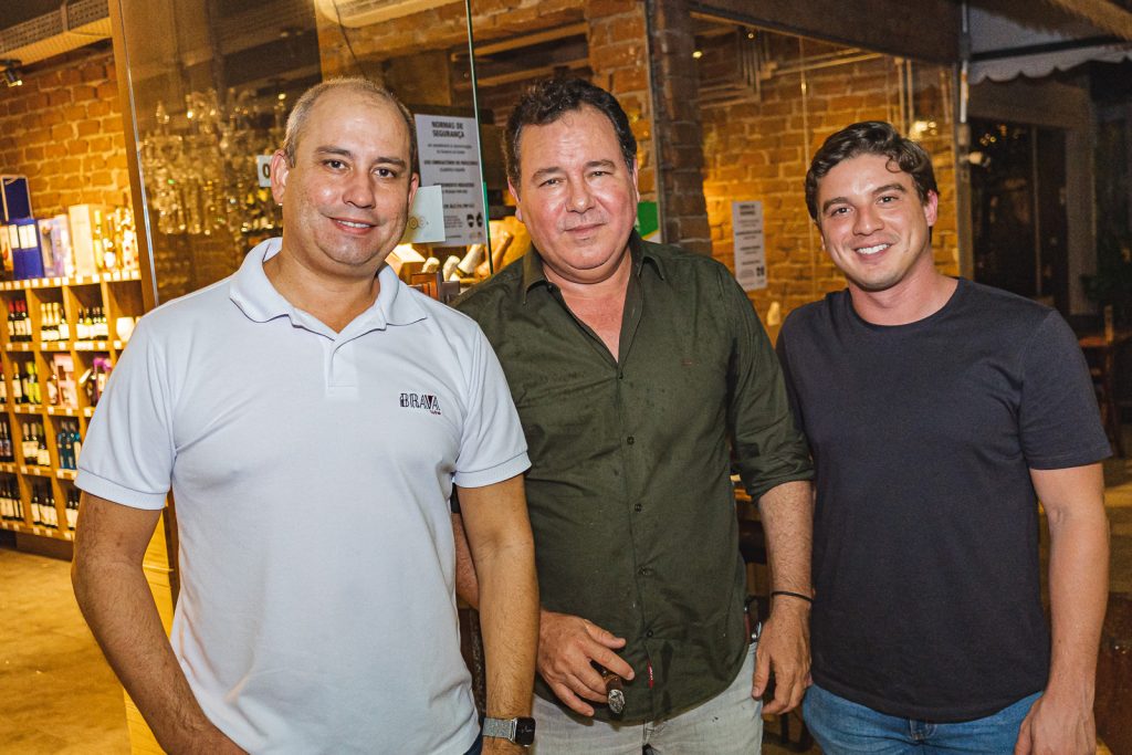 Andre Linheiro, Luiz Eduardo Cidrão E Vitor Veras