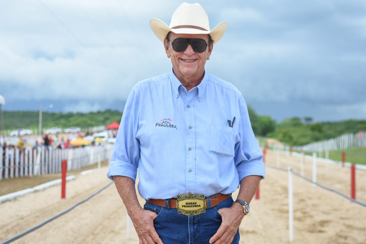 Rafael Leal celebra os 15 anos do GP Haras Primavera, no hipódromo de Canindé