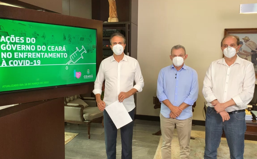 Camilo anuncia a desobrigação do uso de máscaras em ambientes abertos no Ceará