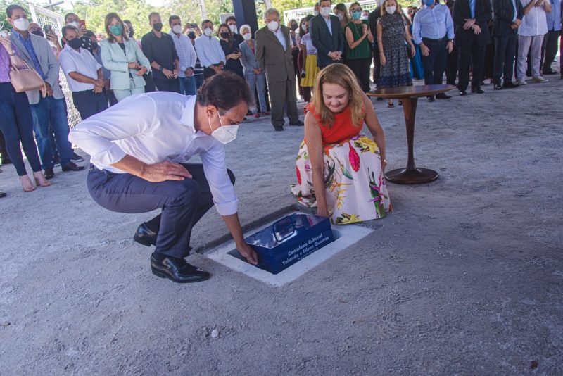 Fomento à Cultura - Solenidade marca o lançamento oficial da Pedra Fundamental do Complexo Cultural Yolanda e Edson Queiroz