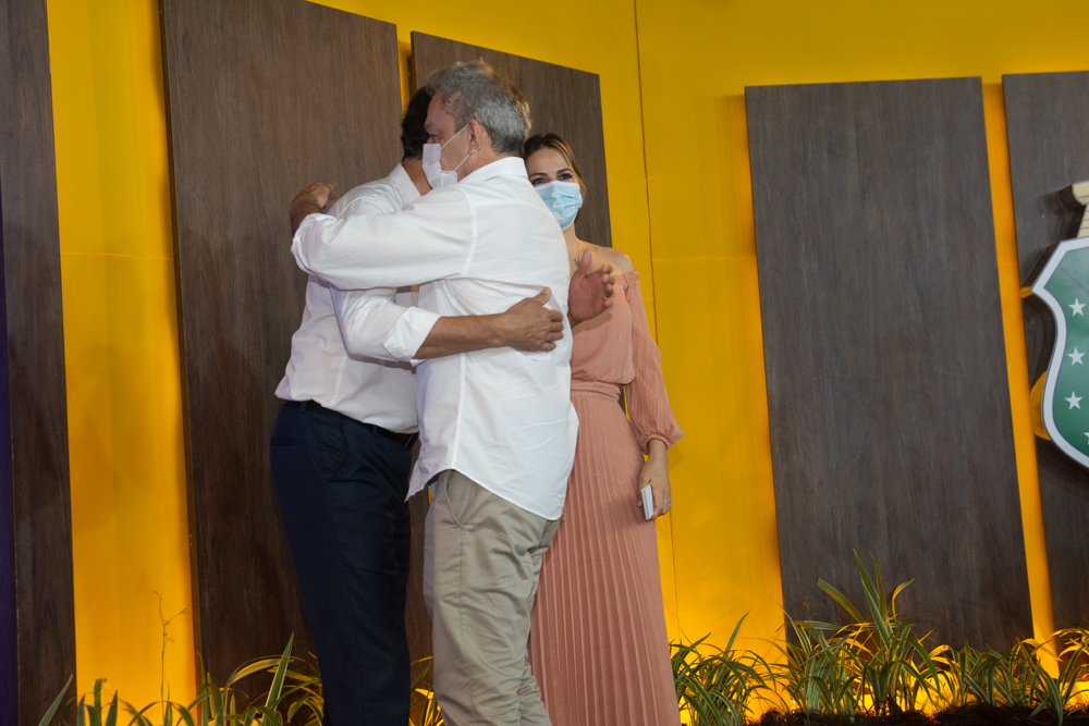 Camilo Santana, Onélia Santana E Sarto Nogueira (2)