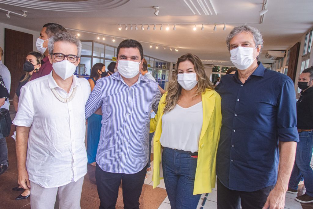 Fabiano Piuba, Chagas Vieira, Liana Quezado E Thiago Santana