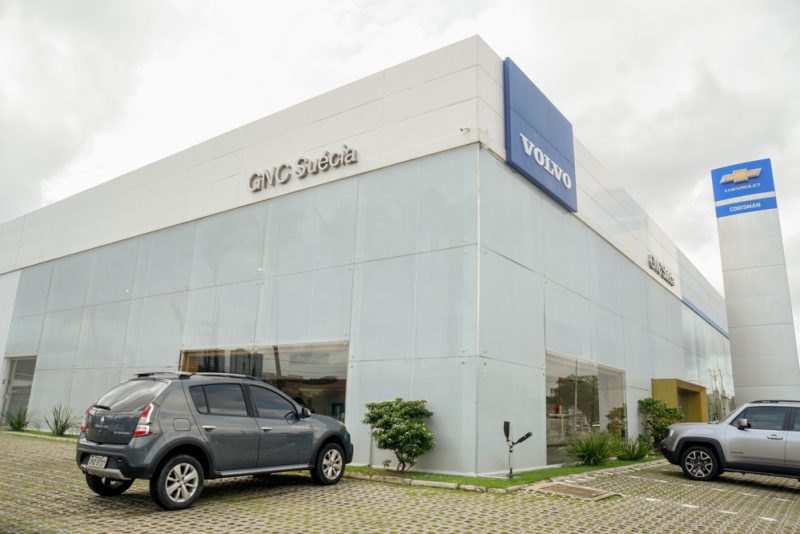 100% elétrico - GNC Suécia Fortaleza movimenta o showroom da loja com o lançamento do Volvo C40 Recharge