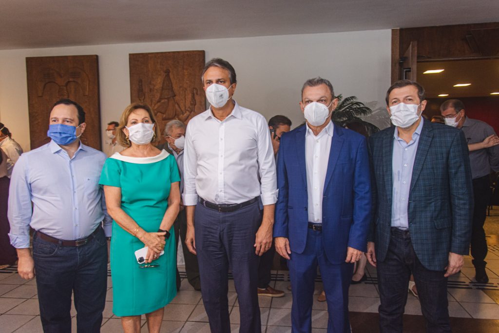Igor Queiroz Barroso, Fatima Veras, Camilo Santana, Sarto Nogueira E Elcio Batista