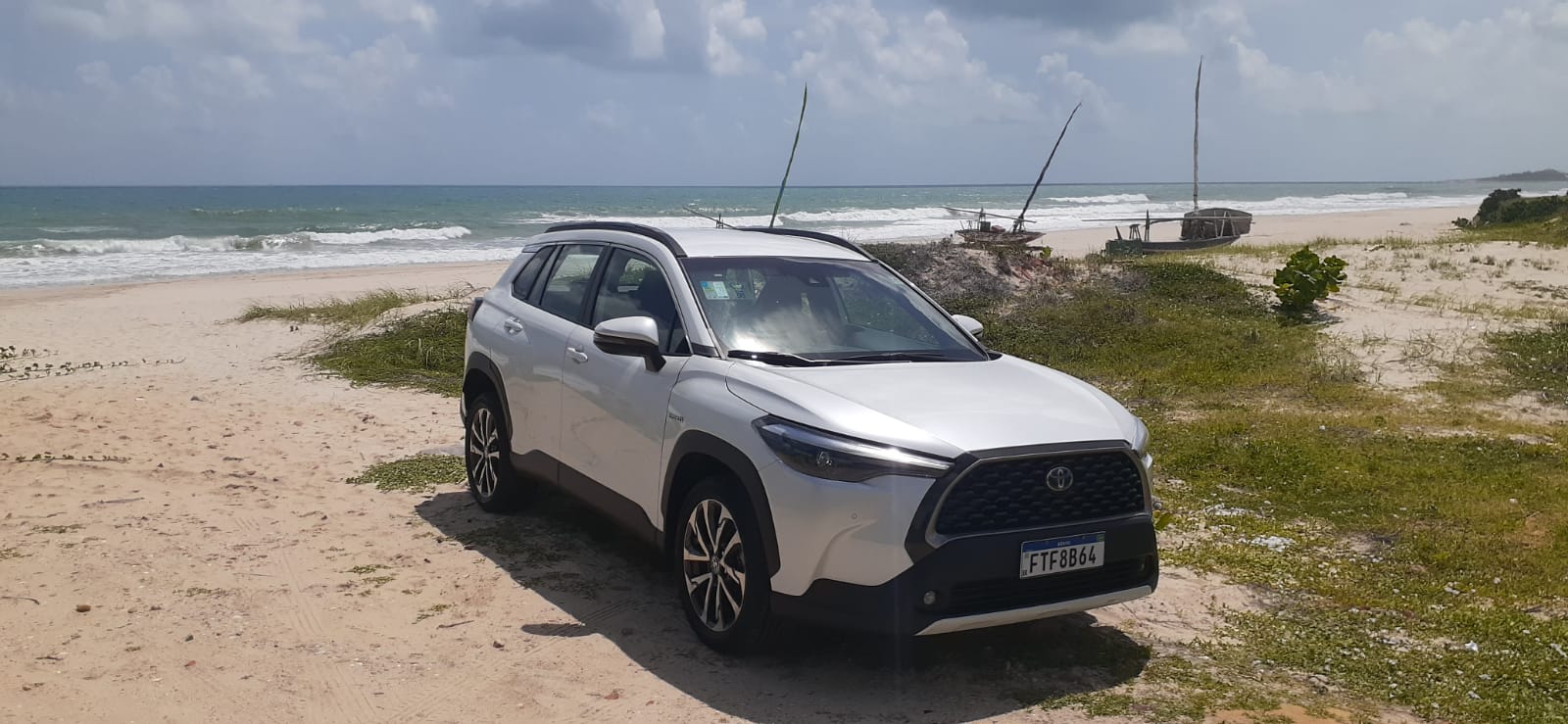 Road In testou o híbrido do Novo Corolla Cross e já adiantamos: o SUV tem vocação para economia