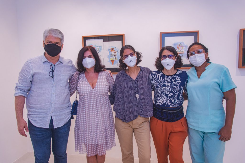 Leonardo Leal, Gloria Diogenes, Elizabeth Guabirara, Fabiana Freire E Cristina Marinho