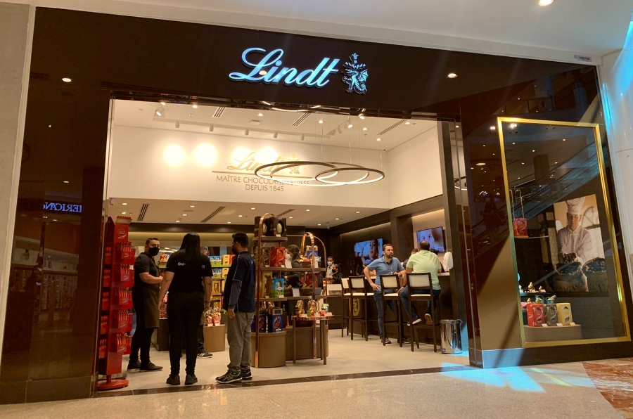 Lindt inaugura sua primeira loja no Ceará, no Piso L1 do Shopping RioMar Fortaleza