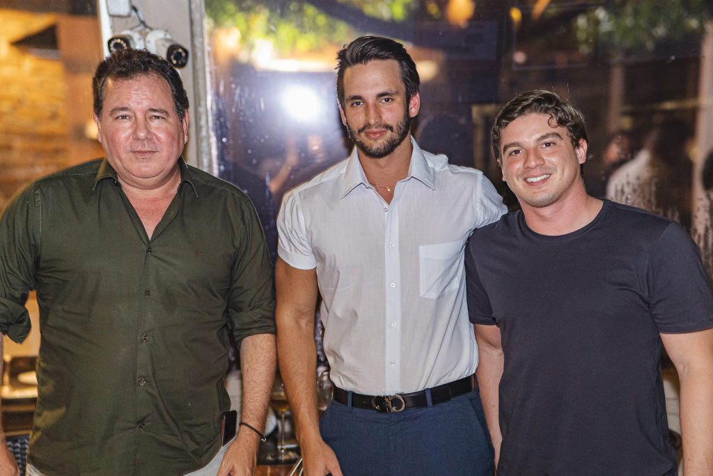 Luiz Eduardo Cidrão, Matheus Pouchain E Vitor Veras