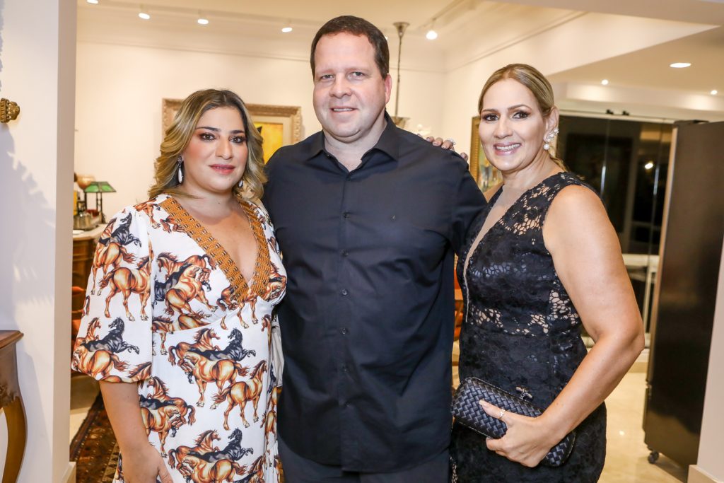 Manu Romcy, Edson Ventura Filho E Marcia Peixoto