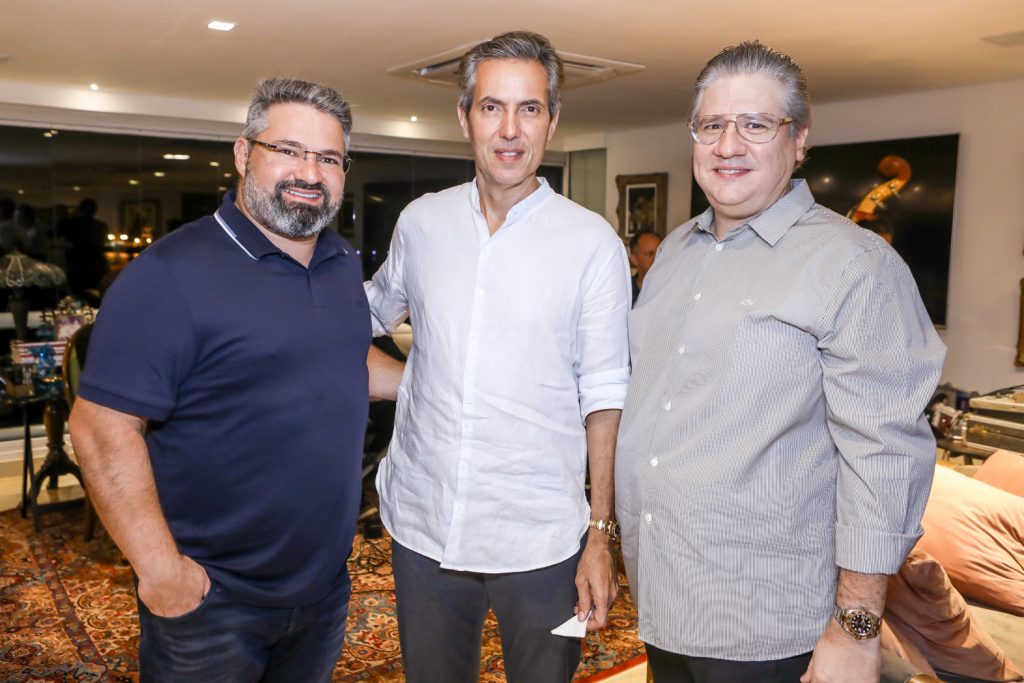 Mario Queiros, Leo Alcantara E Cassio Sales