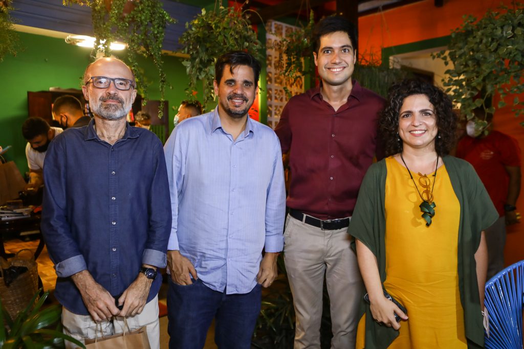 Paulo Alcantara, Rodolfo Sanford, Leonel Oliveira E Larissa Menescal