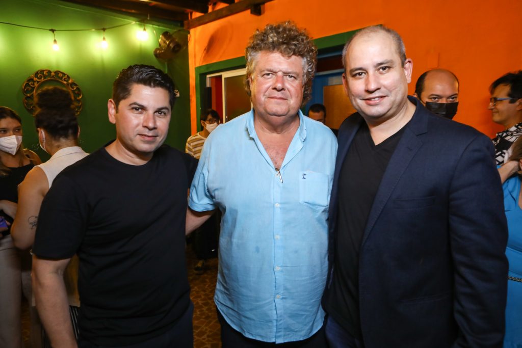 Pompeu Vasconcelos, Evandro Colares E Andre Linheiro