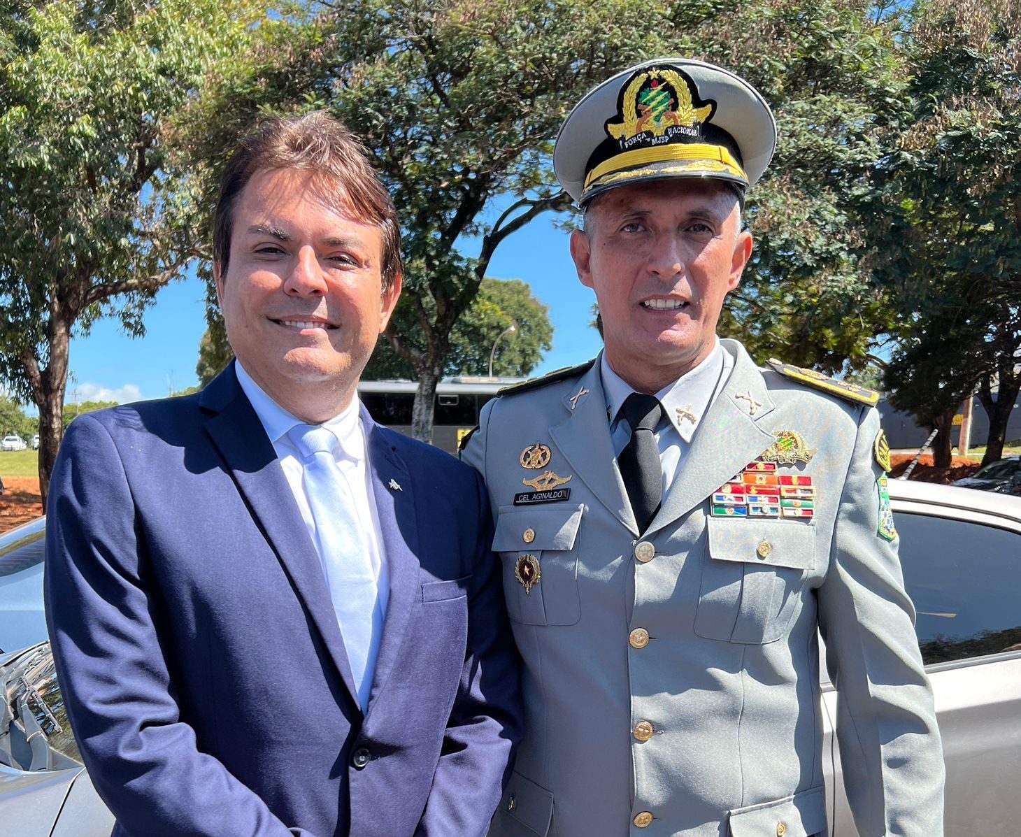 Tarcísio Porto prestigia solenidade de passagem de comando do coronel Aginaldo Oliveira na Força Nacional