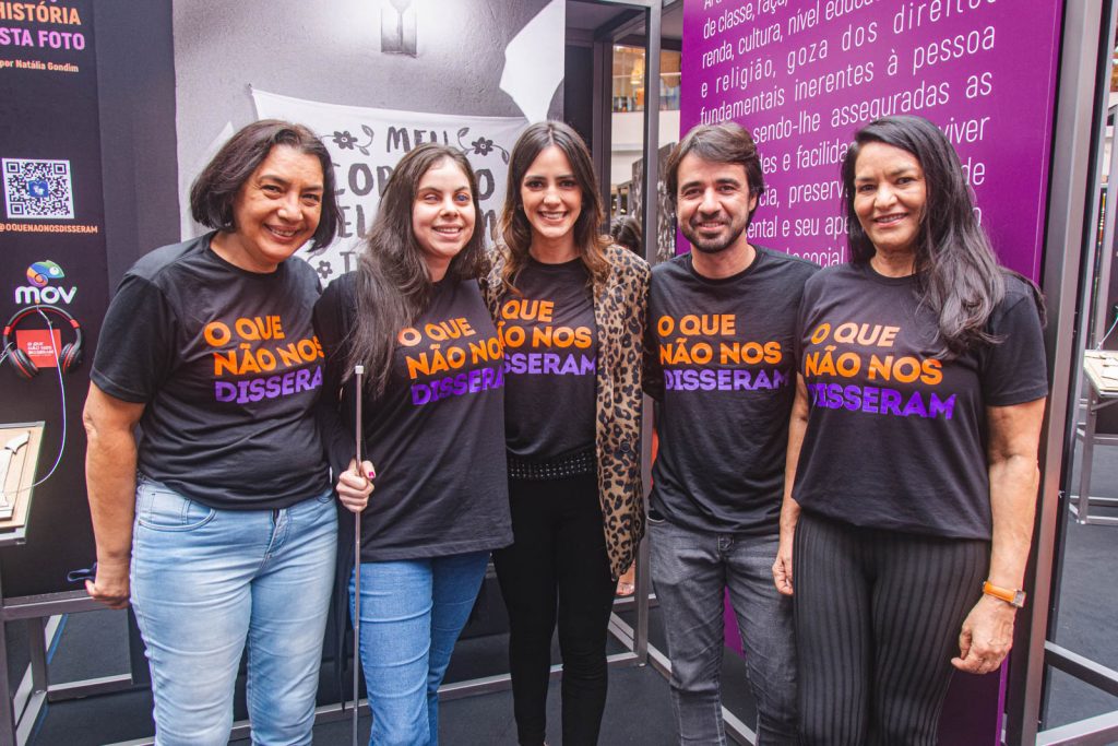 Vera Santiago, Rebeca Barroso, Andressa Meireles, Roberto Vieira E Rosimeire Matos