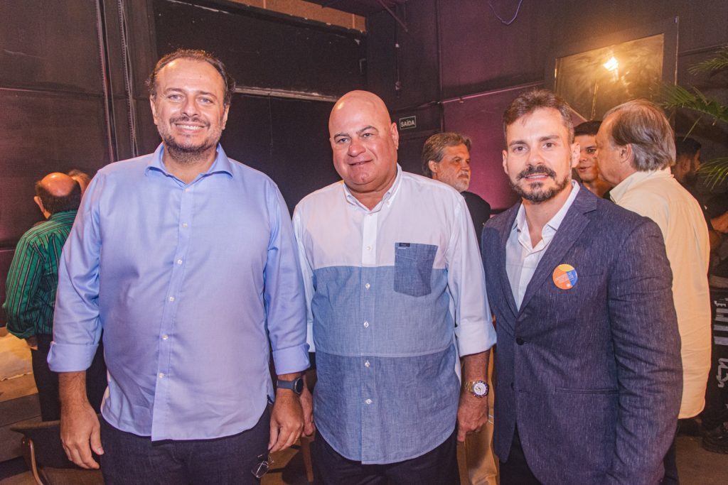 Adriano Nogueira, Luciano Cavalcante E Miguel Dias Filho